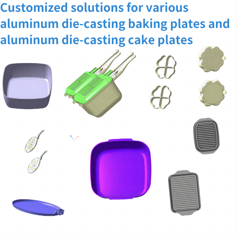 Özelleştirilmiş çoklu alüminyum alaşımlı mutfak eşyaları döküm işlemleri