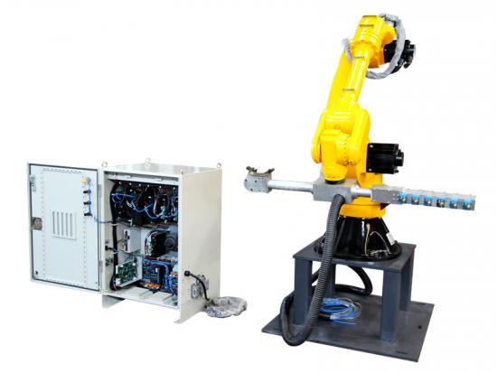 Çin üretici Longhua 165KG Kalıp döküm özel parçalar toplama spreyi entegre robot
