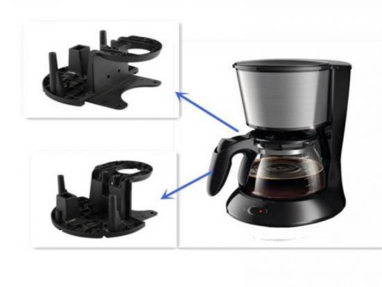 kahve makinesinin alüminyum alaşımlı şasi için döküm makinesi