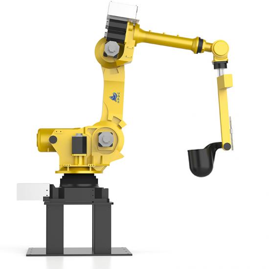 Alüminyum döküm pota için robotik
